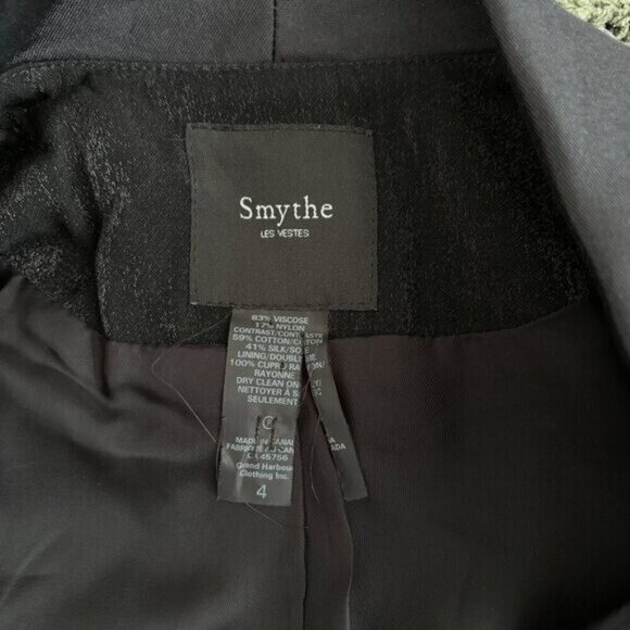 Smythe Dickens Shimmer Long Sleeve Blazer - Picture 7 of 7